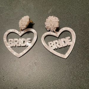 Bride earrings